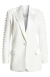 Nadine Merabi Charlotte Blazer In White