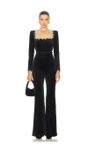 Nadine Merabi Kimberly Jumpsuit In Black