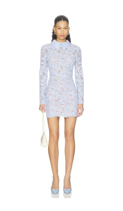 Nadine Merabi Lorna Dress In Blue