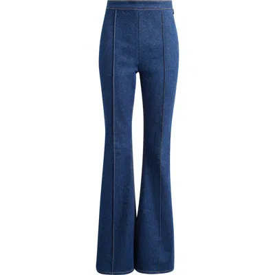 Nadine Merabi Pintuck Jeans In Blue
