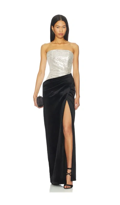 Nadine Merabi Samantha Black Dress