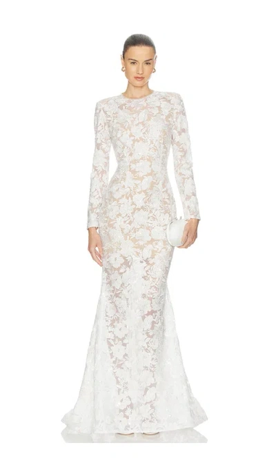 Nadine Merabi Sasha White Dress In 白色
