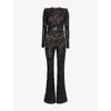 Nadine Merabi Bella Jumpsuit In Black