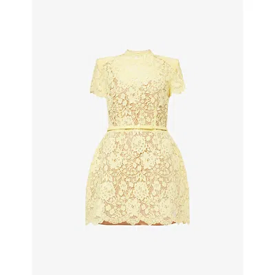 Nadine Merabi Womens Milly Yellow Dress