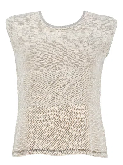 Pre-owned Nadini 2024  Pearl-embellishment Top