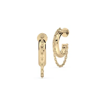 Nadiya Women's Gold Biggie Small Hoop