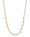 NADRI AJOA BY NADRI 18K GOLD-PLATED IMITATION PEARL STATEMENT NECKLACE, 16" + 2" EXTENDER
