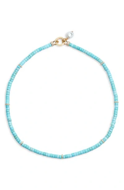 Nadri Beads Of Paradise Freshwater Pearl Pendant Necklace In Blue
