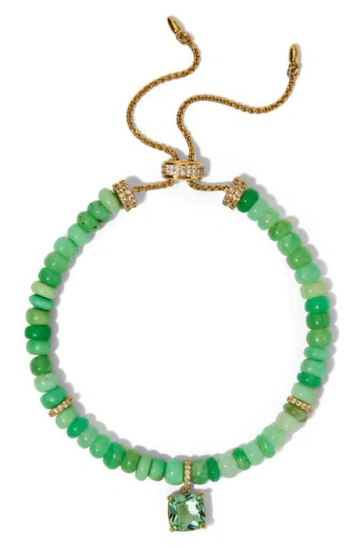 Nadri Beads Of Paradise Slider Bracelet In Purple
