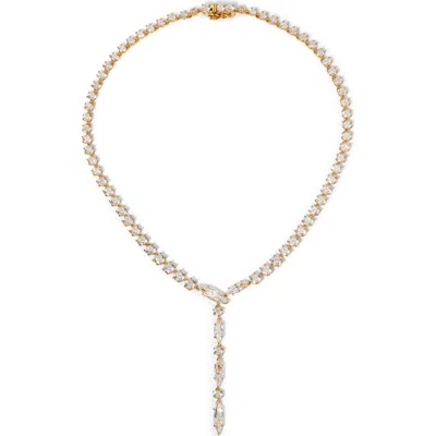 Nadri Beatrix Mixed Cubic Zirconia Y-necklace