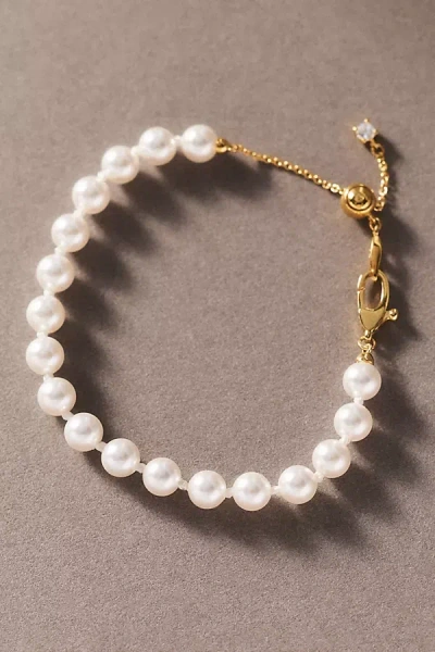 Nadri Bianca Pearl Bracelet In Gold