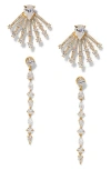 Nadri Bonne Anne Set Of 2 Cubic Zirconia Earrings In Multi