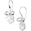 NADRI NADRI BOW DROP EARRINGS
