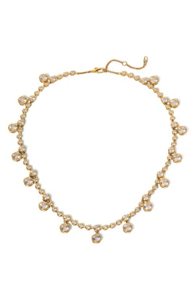 Nadri Brooklyn Cubic Zirconia Collar Necklace In Gold