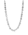 Nadri Shine On Cubic Zirconia Collar Necklace In Silver