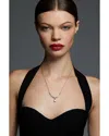 Nadri Beatrix Mixed Cubic Zirconia Frontal Necklace In Gold