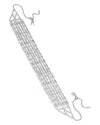 Nadri Cabaret Cubic Zirconia Choker Necklace In Silver