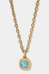 Nadri Cabarete Larimar Large Pendant Necklace
