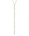 Nadri Cassi Extralong Cubic Zirconia Y-necklace In Gold