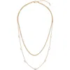 NADRI NADRI CECE LAYERED NECKLACE