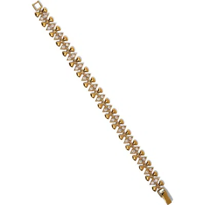 Nadri Celine Geo Line Bracelet In Gold