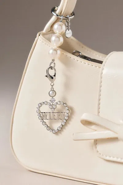Nadri Ceremony Wifey Bag Charm In Metallic