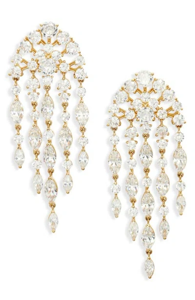 Nadri Chandelier Drop Earrings In Gold