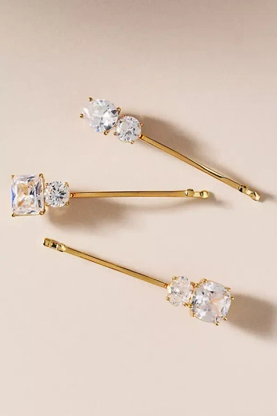 Nadri Crystal Bobby Pins, Set Of 3 In Gold