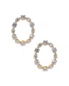 Nadri Everleigh Cubic Zirconia Open Hoop Earrings In Gold