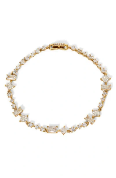 NADRI NADRI CUBIC ZIRCONIA LINE BRACELET