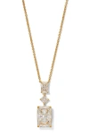 Nadri Cubic Zirconia Pendant Necklace In Gold