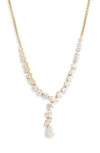 Nadri Cubic Zirconia Y-necklace