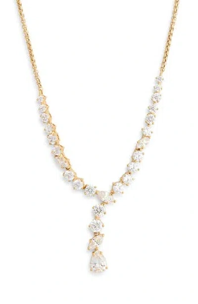 Nadri Cubic Zirconia Y-necklace