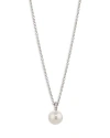 Nadri Freshwater Pearl Pendant Necklace In Metallic