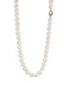 Nadri Freshwater Pearl Necklace In Gold
