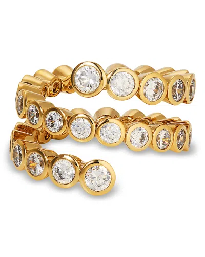 Nadri Dazzle Cubic Zirconia Bezel Wrap Ring In Gold