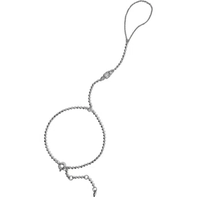 Nadri Delancey Hand Chain In Gray