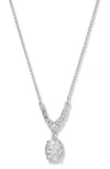 Nadri Delphine Cubic Zirconia Frontal Necklace