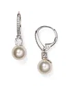 Nadri Drop Earrings In Silver