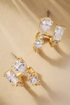 Nadri Everleigh Crystal J-hoop Earrings In Gold