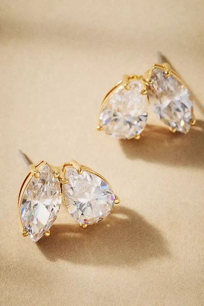 Nadri Everleigh Crystal Stud Earrings In Gold