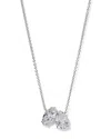 Nadri Everleigh Cubic Zirconia Pendant Necklace In Silver