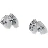 Nadri Everleigh Cubic Zirconia Stud Earrings In Metallic