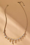 Nadri Everleigh Frontal Crystal Necklace In Gold