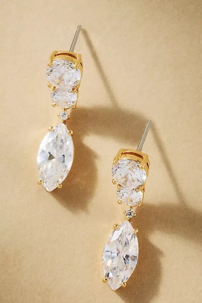 Nadri Everleigh Marquise Crystal Drop Earrings In Gold