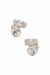 Nadri Everleigh Stud Earrings In Neutral