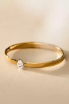 Nadri Farrah Pear Crystal Hinged Bracelet In Gold