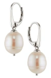 Nadri Cultured Genuine Baroque Freshwater Pearl Drop Earrings