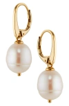 Nadri Freshwater Pearl Drop Earrings