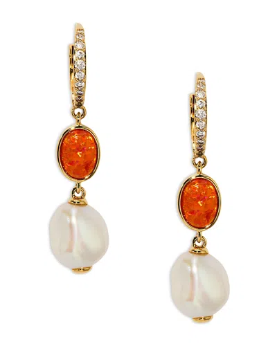 Nadri Frieda Multi Stone Drop Earrings